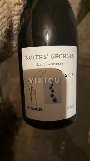 Burgundia Nuits-Saint-Georges Godier La Charmotte 2017