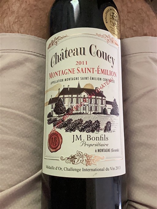 Bordeaux Montagne-saint-émilion Château Coucy 2011
