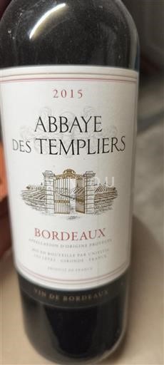 Burdeos Bordeaux Abbaye des Templiers 2015