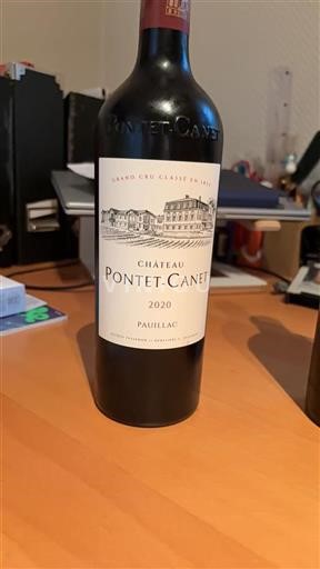 Burdeos Pauillac Grand Cru Pontet-Canet 2020