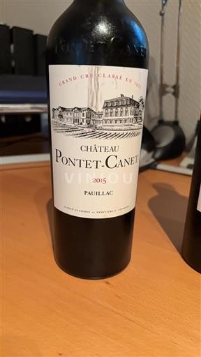 Burdeos Pauillac Grand Cru Pontet-Canet 2015