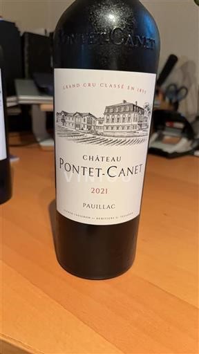 Burdeos Pauillac Grand Cru Pontet-Canet 2021