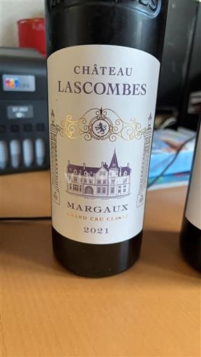 Bordéus Margaux Grand Cru Château Lascombes 2021