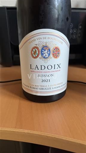Bourgogne Ladoix Domaine Robert Sirugue Buisson 2021