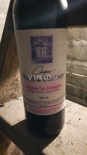 Bordeaux Lalande-de-Pomerol Tour de Chatain 2016