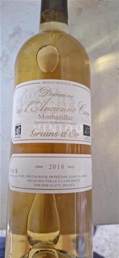 Sydväst Monbazillac Domaine L'Ancienne Cure Grains d'Or 2018