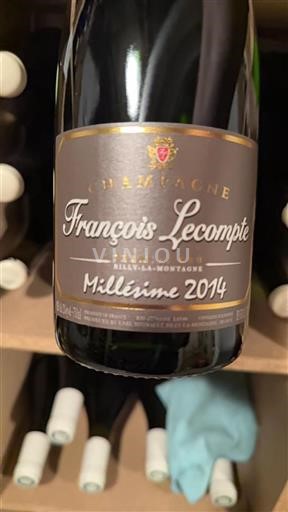 Champaña Champán Premier Cru François Lecompte 2014