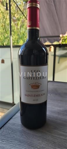 Vin Rouge sec Léo de la Gaffelière 2022 France Bordeaux Saint-Émilion AOC