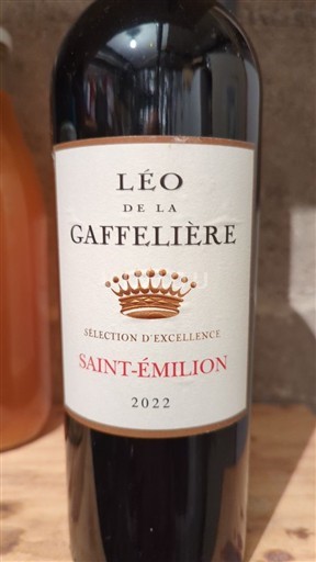 Bordeaux Saint-Émilion Leo de la Gaffeliere 2022