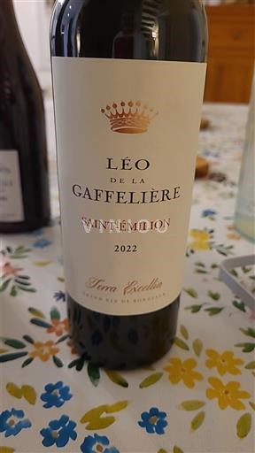 Bordeaux Saint-Émilion Leo de la Gaffeliere 2022