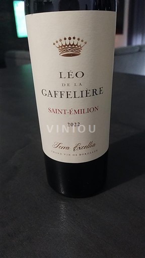 Burdeos Saint-Émilion Leo de la Gaffeliere 2022