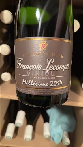 Champaña Champán François Lecompte 2014