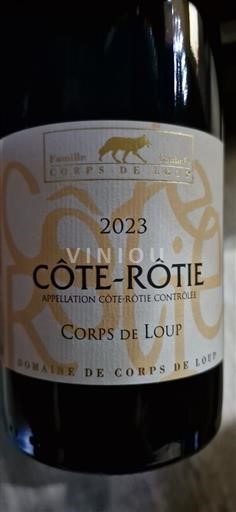 Rhônevallei Côte-rôtie Domaine Corps de Loup 2023