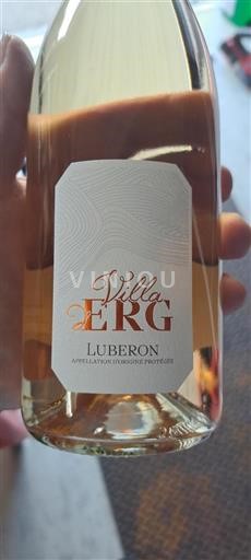 Vin Blanc sec Villa Erac 2023 France Vallée du Rhône Luberon AOC