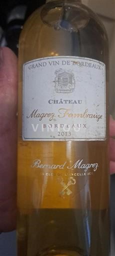 Bordeaux Château Magrez Fombrauge 2013