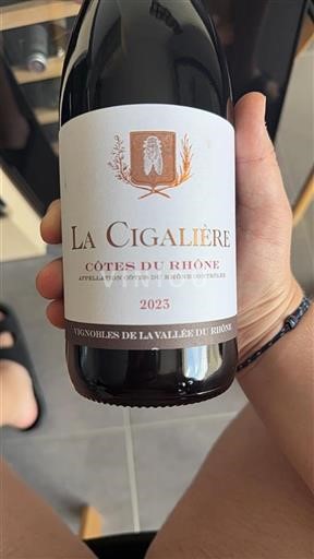 Rhônedalen Côtes du Rhône La Cigalière 2023