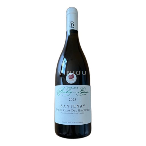 Burgundija Santenay Premier Cru Domaine Bachey-Legros Clos Des Gravières 2023