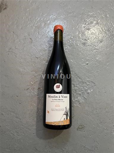 Beaujolais Moulin-à-vent Evelie & Thomas Patenôtre Le Petit Morier 2022