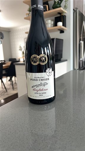 Рона долина Кот дю Рон Domaine Fond Croze Confidence 2023
