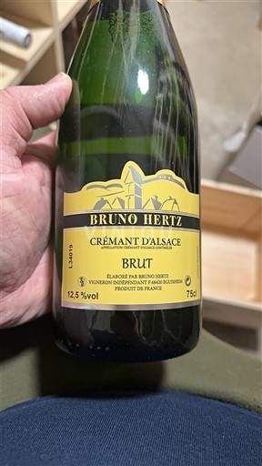 Алзас Kremant Alzas Grand Cru Bruno Hertz Non Millésimé