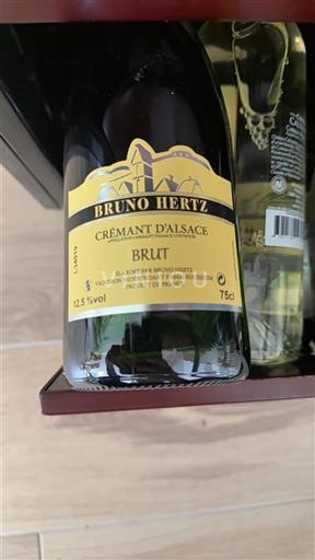 Alsace Crémant d'Alsace Grand Cru Bruno Hertz Ikke årgangsbestemt