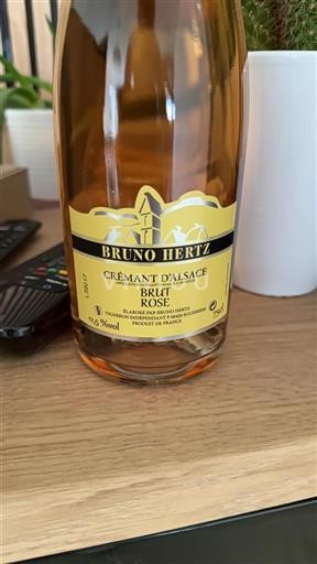 Alsace Crémant d'Alsace Bruno Hertz Ikke årgangsbestemt