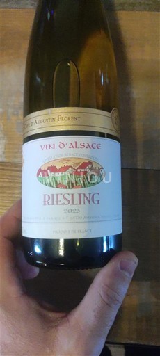 Alsace Riesling La Cave Augustin Florent 2023