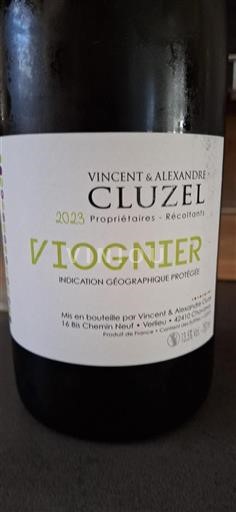 Rhônetal Nicht spezifiziert Vincent & Alexandre Cluzel Viognier 2023