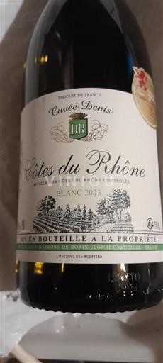 Rhônen laakso Côtes-du-rhône Les Vignerons de Roaix-Séguret Denis 2023