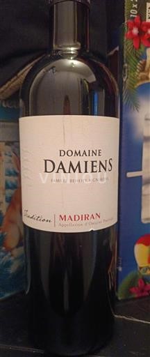 Tây Nam Madiran Domaine Damiens Tradition Không niên vụ