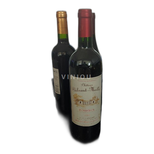 Vin Rouge sec Château Thibaud-Maillet 2010 France Bordeaux Pomerol AOC