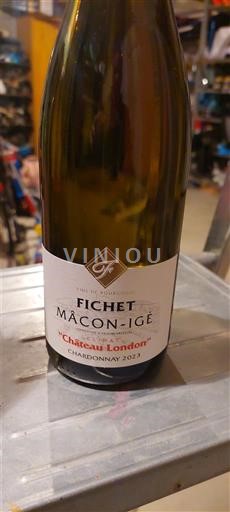 Bourgogne Mâcon và Mâcon-villages Fichet Château London 2023