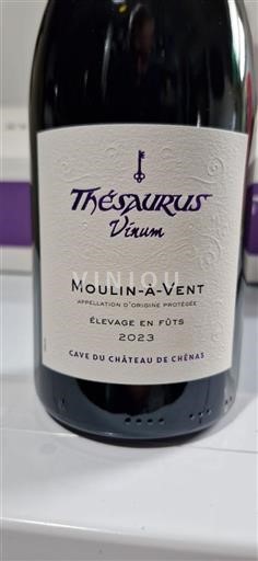 Beaujolais Moulin-à-vent Château Cave du de Chénas Thesaurus Vinum 2023