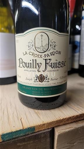 Borgogna Pouilly-fuissé Joseph Burrier La Croix-Pardon 2022