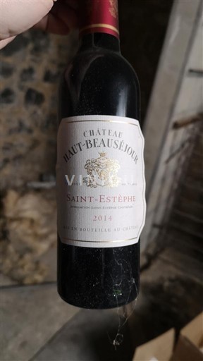 Bordéus Saint-Estèphe Château Haut-Beauséjour 2014