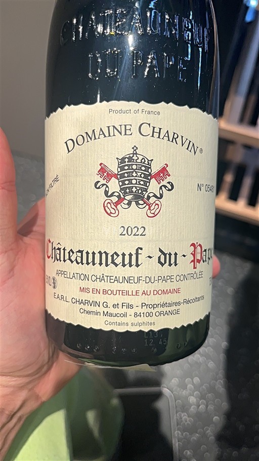 Valle del Rodano Châteauneuf-du-Pape Domaine Charvin 2022