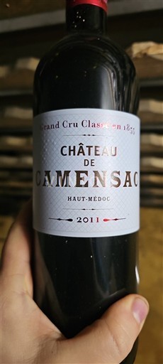 Burdeos Haut-Médoc Grand Cru Château Camensac 2011