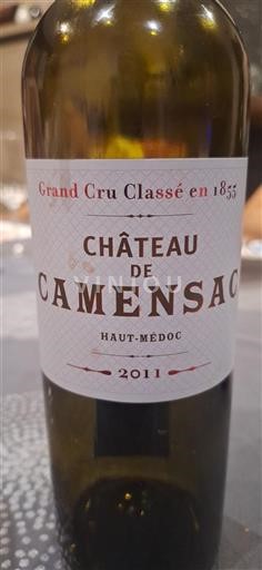 Burdeos Haut-Médoc Grand Cru Château Camensac 2011