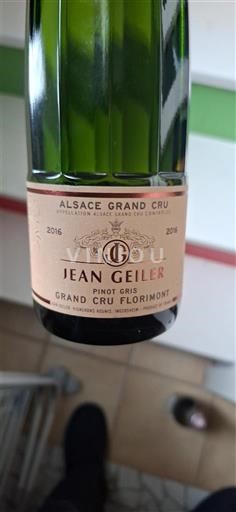 Alsace Alsace Grand Cru Grand Cru Jean Geiler Grand Cru Florimont 2016