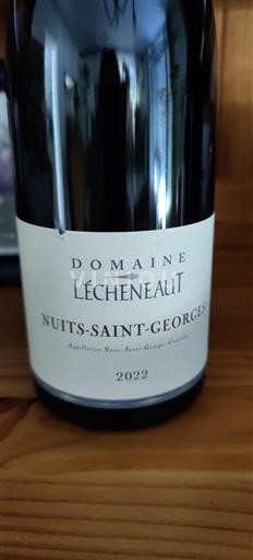 Burgundi Nuits-saint-georges Domaine Léchenault 2022