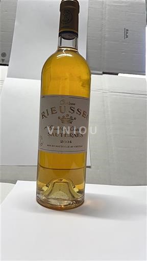 Burdeos Sauternes Grand Cru Rieussec 2004