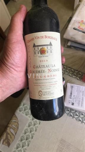 Burdeos Côtes-de-bourg Château La Coudrée NODOZ 2019