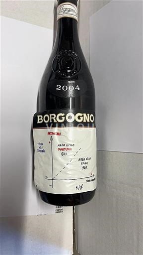 Vin Rouge sec Borgogno 2004 Italie Piémont Barolo DOC