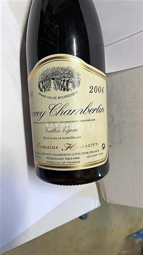 Bourgondië Gevrey-Chambertin Domaine Heresztyn Vieilles Vignes 2004