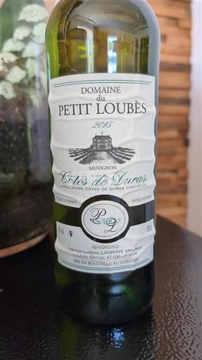 Sud-Ovest Côtes-de-duras Domaine Petit Loubès Sauvignon 2015