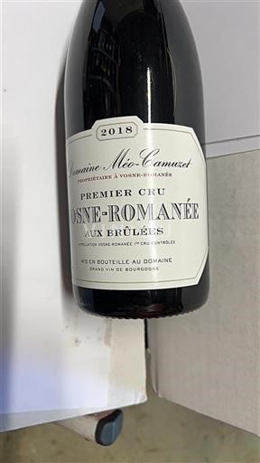 Bourgogne Vosne-romanée Premier Cru Domaine Méo-Camuzet Aux Br%c3%bbl%c3%a9es 2018