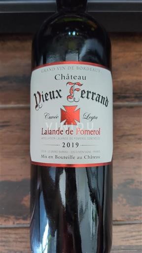 Bordeaux Lalande-de-Pomerol Château Vieux Ferrand Legta 2019