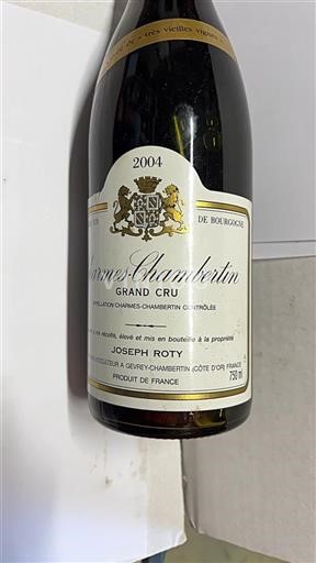 Vin Rouge sec Domaine Joseph Roty 2004 France Bourgogne Charmes-chambertin AOC Grand Cru