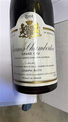 Bourgogne Charmes-chambertin Grand Cru Joseph Roty 2004