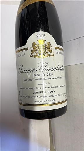 Bourgogne Charmes-chambertin Grand Cru Joseph Roty Cuv%c3%a9e de Tr%c3%a8s Vieilles Vignes 2005